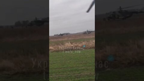 Training of the AFU on the landing of tactical troops from Mi 8 helicopters
