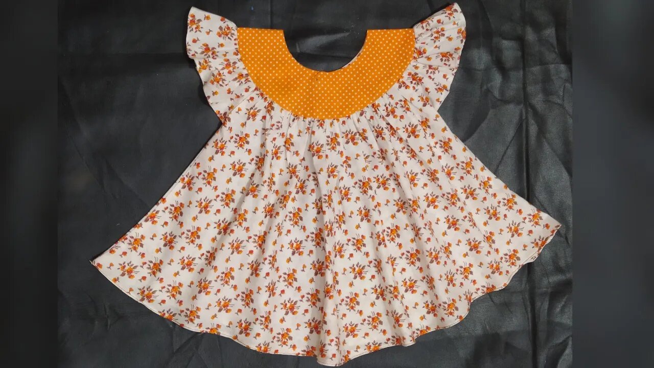 Children frock cutting hotsell