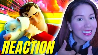 DC Liga dos Super Pets | "Krypto, o Super-Cão, e Superman" | Reaction Trailer