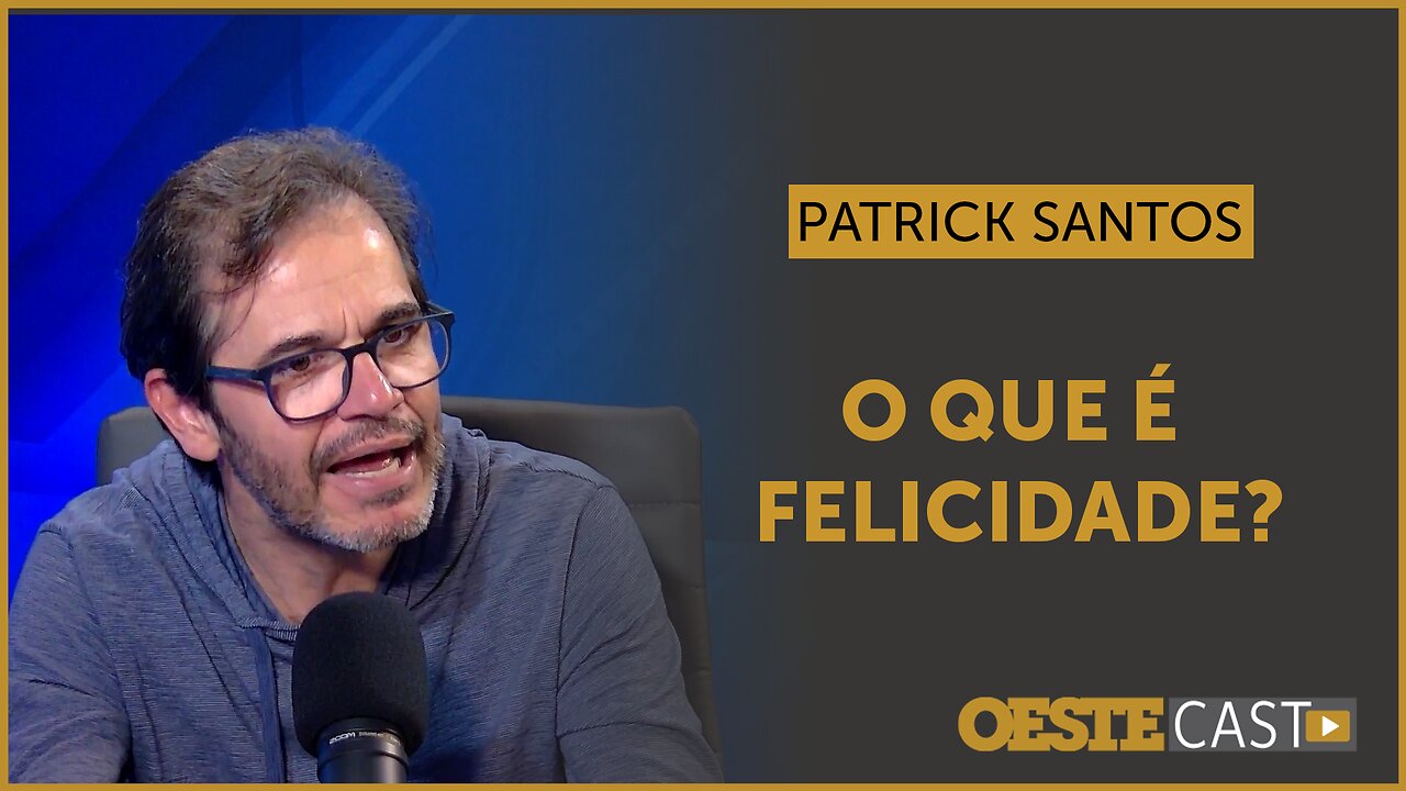 Uma pergunta complexa: o que é felicidade para você? Patrick Santos responde | #oc