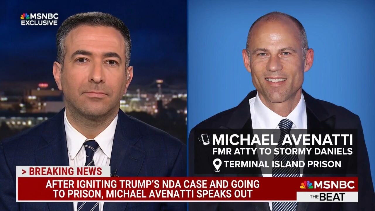 MSNBC Inviting Legal Commentary From Michael Avenatti, In Federal Prison