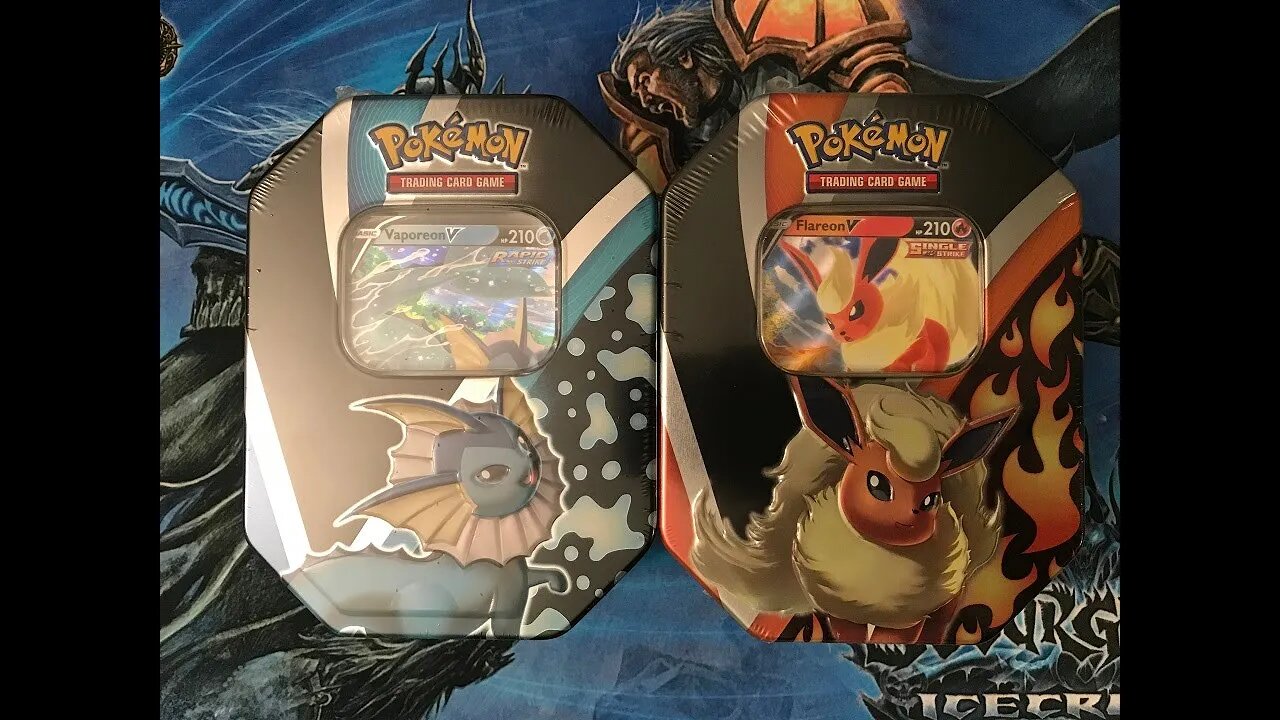 Opening the other two Eveelution tins!