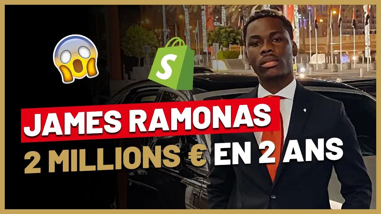 De 0 à 2 Millions € de CA en 2 ans grâce au dropshipping | James Ramonas