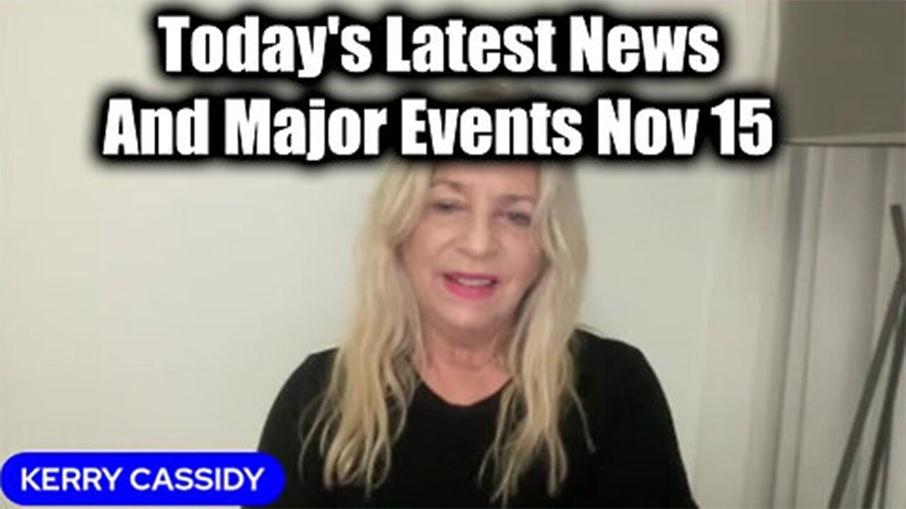 Kerry Cassidy Today's Latest News And Major Events >