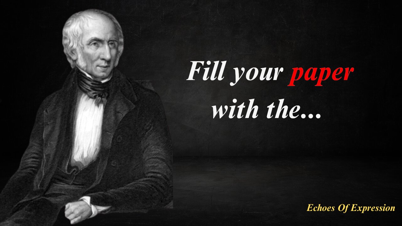 20 William Wordsworth Best (An Inspirational Poem) | Echoes Of Expression