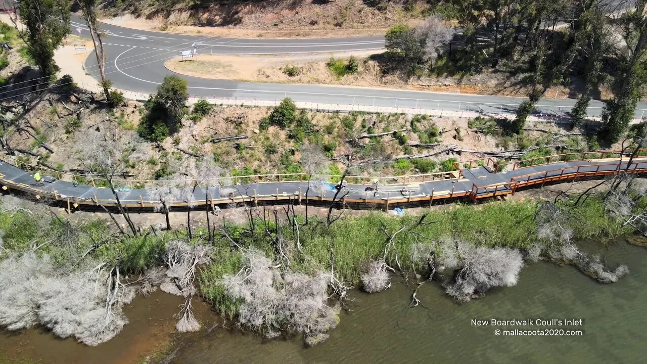 New Boardwalk Coulls Inlet Mallacoota Bushfire Recovery