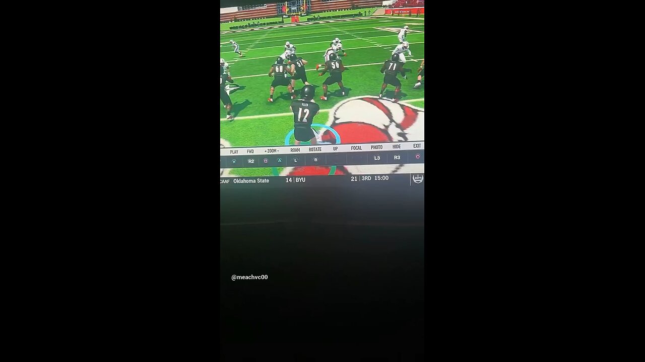 A broken play