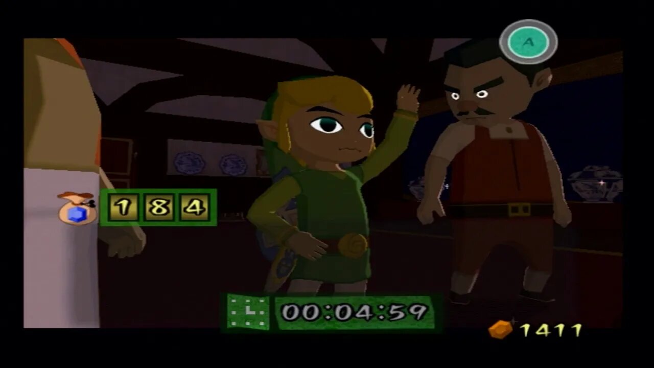 The Legend of Zelda The Wind Waker 100% #21 A Relaxing Time On Windfall Island (No Commentary)