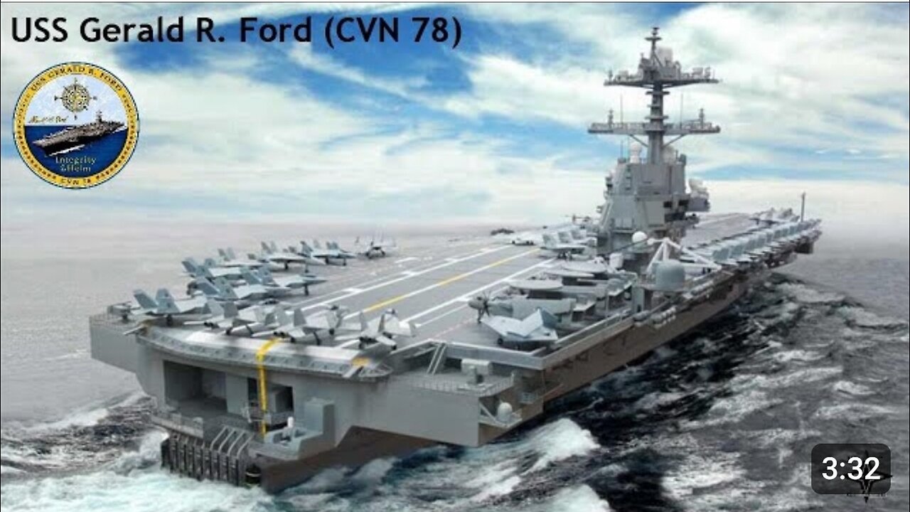 USS Gerald R. Ford (CVN 78) Departs For Its First Major Deployment