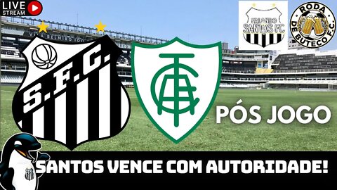 🔴PÓS-JOGO SANTOS X AMÉRICA MG |SANTOS LÍDER DO BRASILEIRÃO | #SantosXAmericaMG |NOTICIAS DO SANTOS