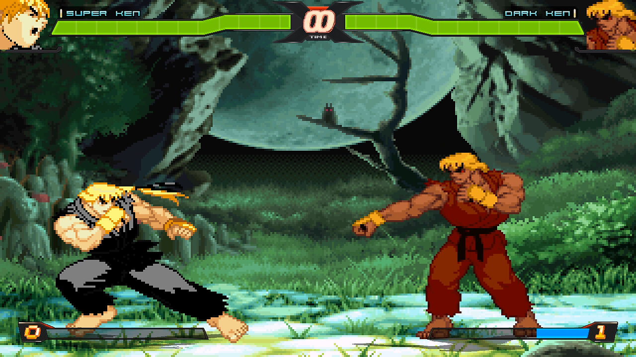 MUGEN - Super Ken vs. Dark Ken - Download