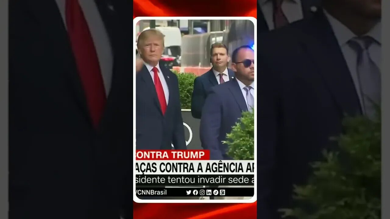 FBI investiga ameaças contra agência após buscas em casa de Trump | @SHORTS CNN