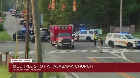 Police: 1 dead, 2 hurt in Alabama church shooting