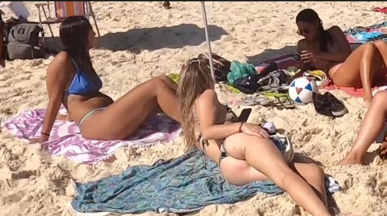 🇧🇷RİO DE JANEİRO Leblon Beach Best Travel Walk Tour BRAZİL