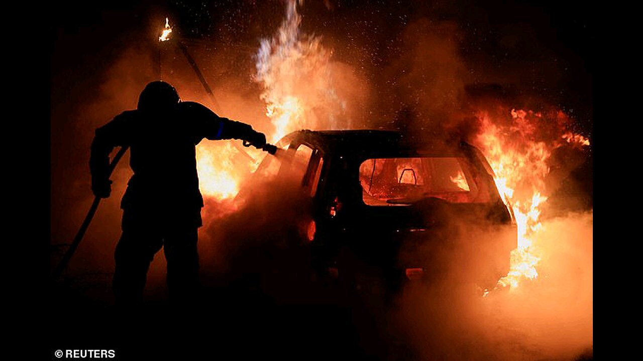 France burns for fifth night after funeral of teenager shot dead