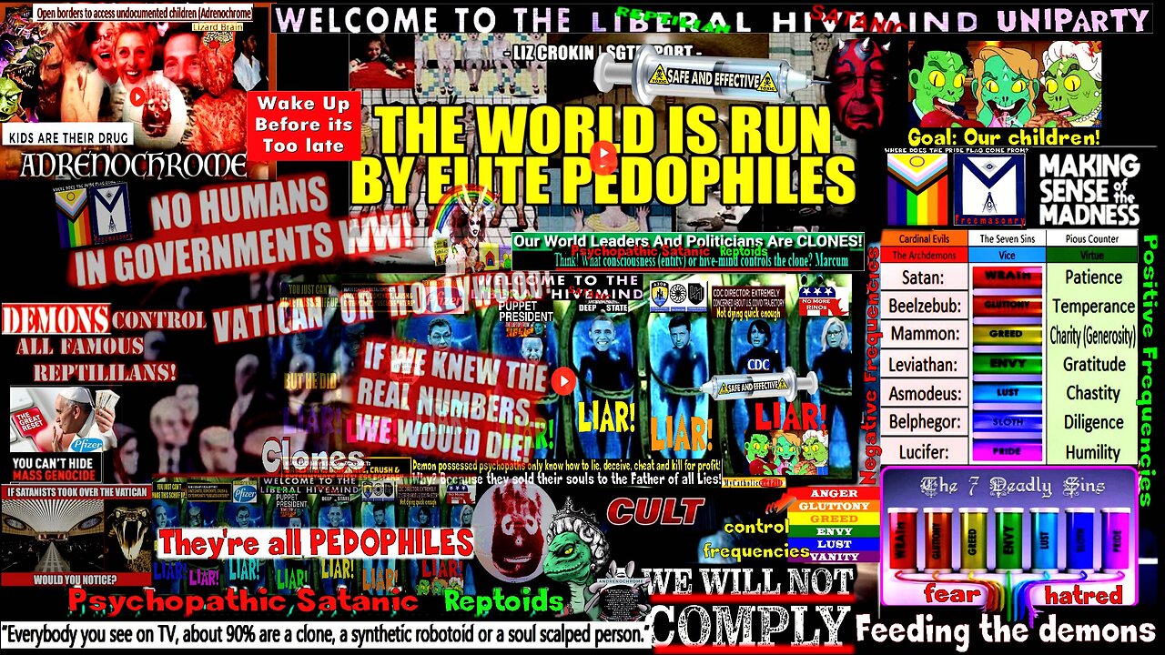 SGT REPORT - THE WORLD IS RUN BY ELITE PEDOPHILES - Liz Crokin (Related info & links in description)