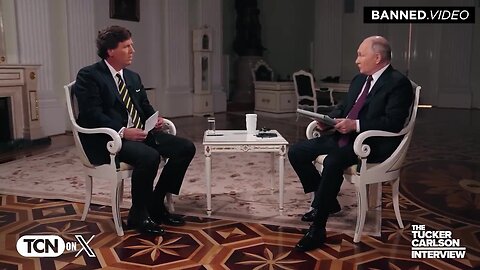 Tucker Carlson goes to Russia to meet Putin