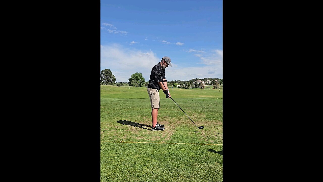 A successful #golf lesson with Austin.