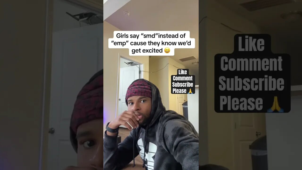 Girls say this because dudes would get excited… tiktoks #comedy #funnyreel seemlytuber jokes reacts