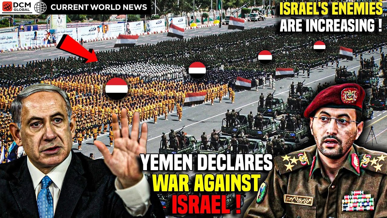 Official 138.000 Yemen Soldiers Join HAMAS! Hundreds of Houthi Missiles Raining on Israeli Capital!