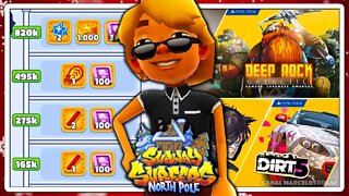 Subway Surfers Polo Norte 2021 | Jogos PS Plus Janeiro 2022 | Recorde com Brody Posh