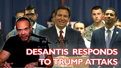 DeSantis FINALLY Responds to Trump's Attacks Against Him