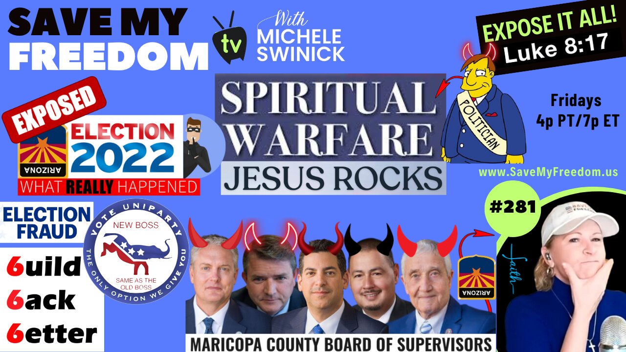 Maricopa County Is The Epicenter Of Evil In The Spiritual Battle & Election Fraud. It All Starts With The Board Of Supervisors - Tyrannical Nov 8 Rule Breakers, Law Violators & Fraud Committers + RNC, AZGOP, MCRC & Lake's Team All Knew!