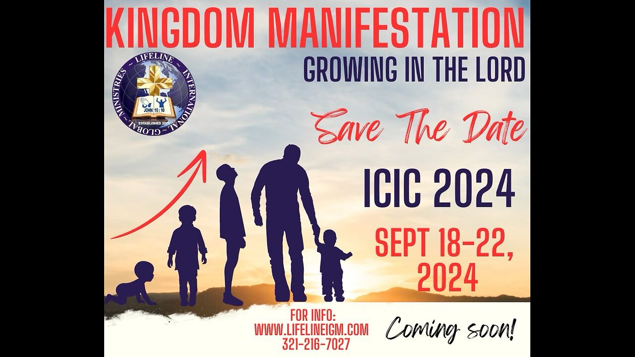 2024 - Intercessory Combat Int’l Conference - SAVE THE DATE!