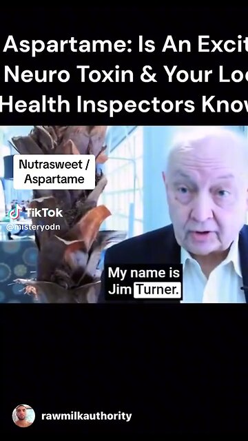 The Dangers Of Aspartame & Nutrasweet