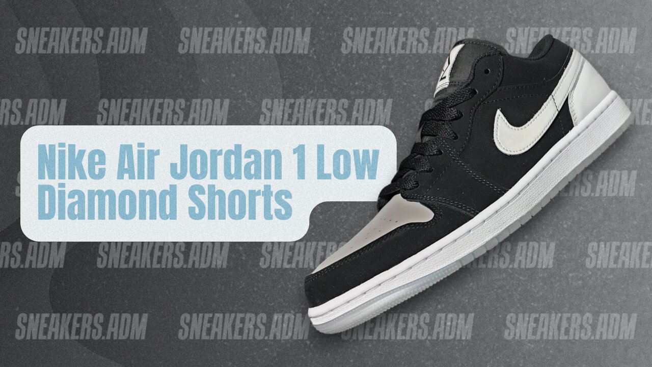 Nike Air Jordan 1 Low Diamond Shorts - DH6931-001 - @SneakersADM