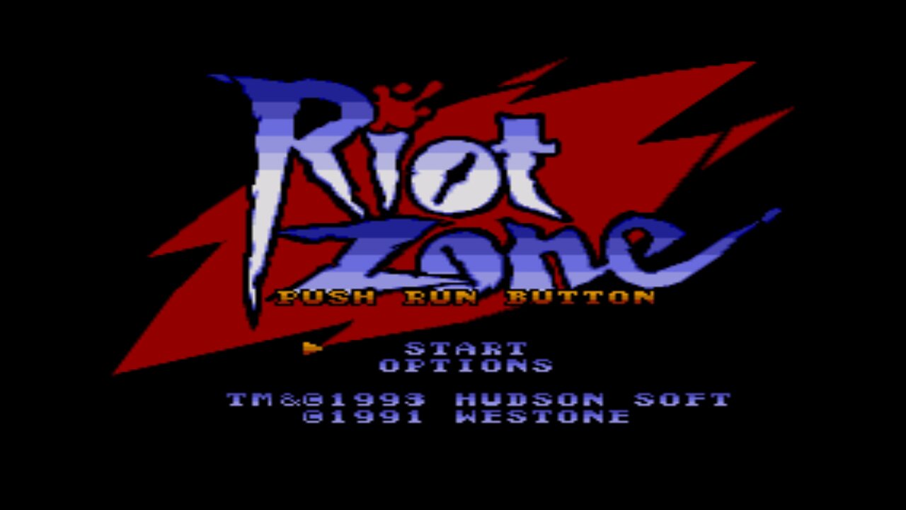 Riot Zone - (TG-16 CD) 1/2 - Beat 'em and Cheat 'em!