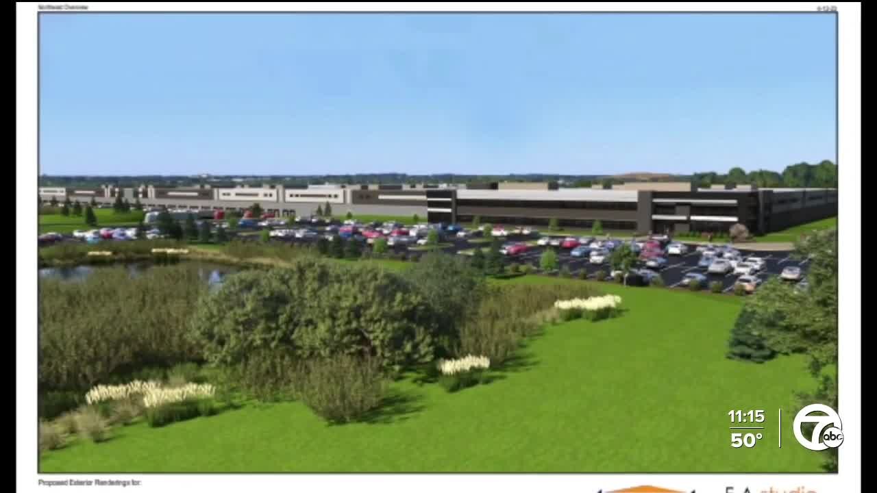 GM proposes $200M Auburn Hills EV facility at former Palace site