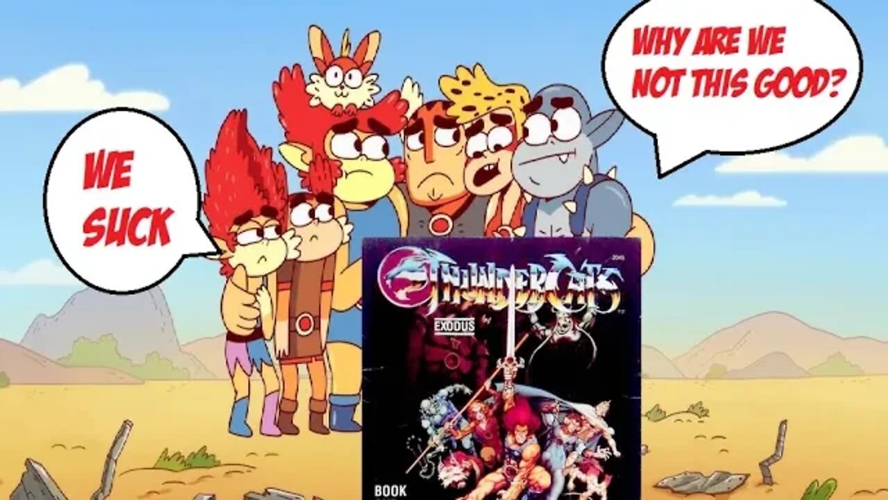 Thundercats Exodus Book Makes The New Cartoon Look Like Poop