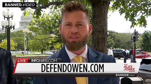 Owen Shroyer & Legal Counsel Press Conference Following Historic Free Speech Conviction