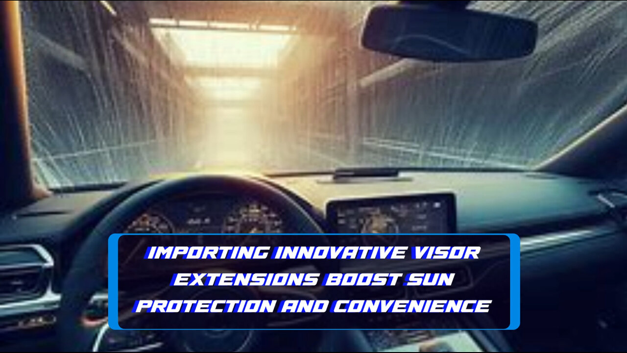 Revolutionize Your Car Experience with Innovative Sun Shade Visor Extensions!
