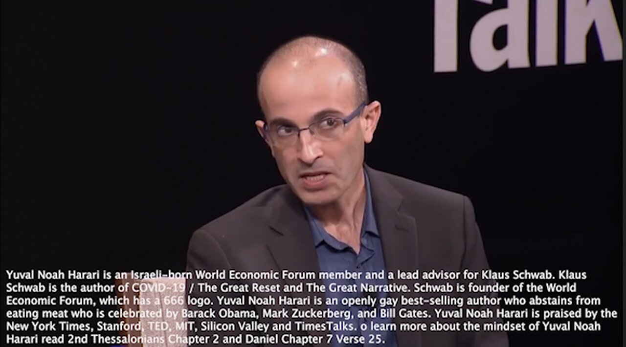 Yuval Noah Harari | "It Will Demand Alot of Changes In Many Fields, the Most Obvious Is the Legal Field. The Idea That We Punish People for Making Bad Choices That Should Be Out." - Yuval Noah Harari | Is Yuval Fulfilling Daniel 7:25?