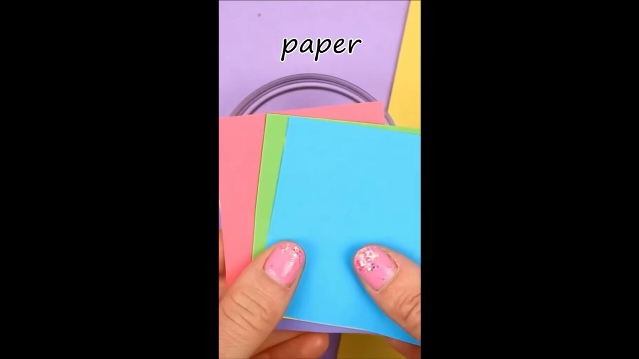 Diy paper note book