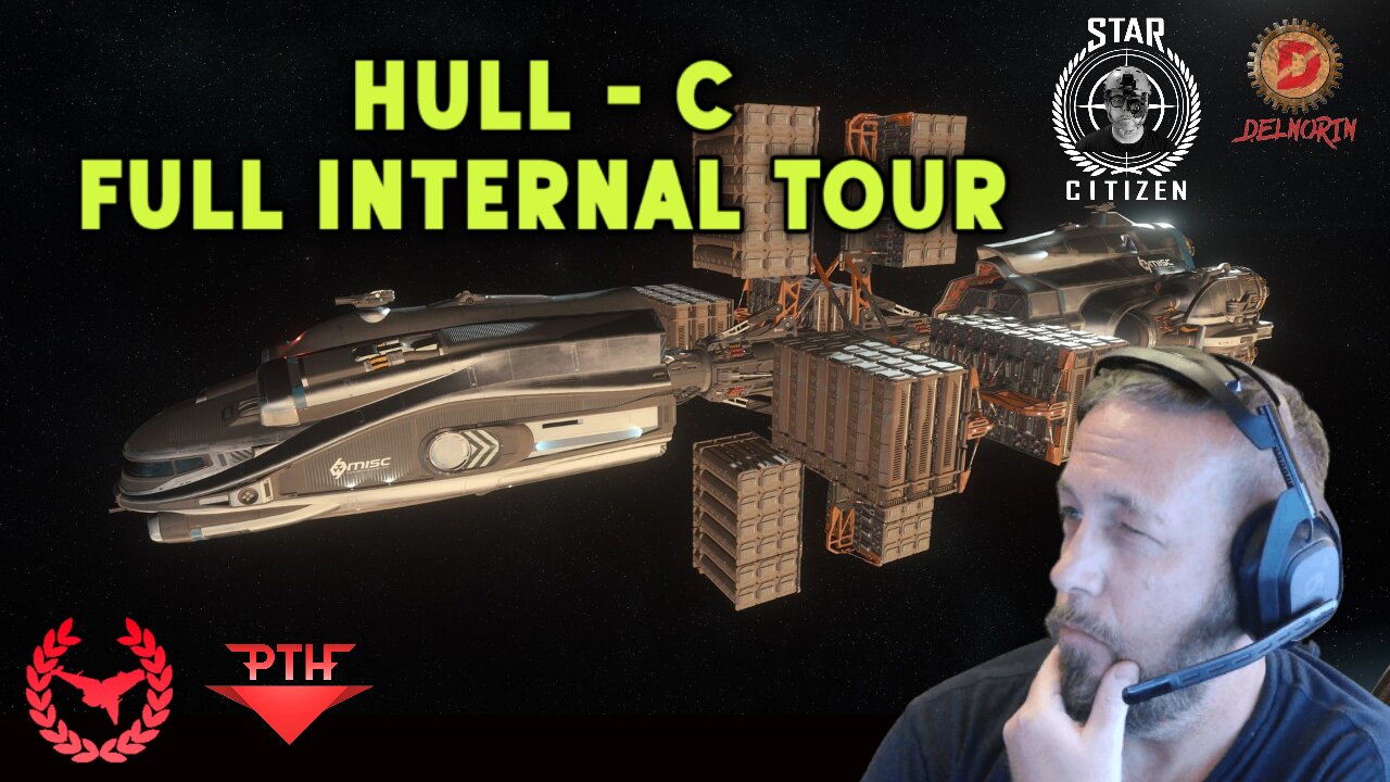 🔴 LIVE - Star Citizen [ Hull-C Full Internal Review ]