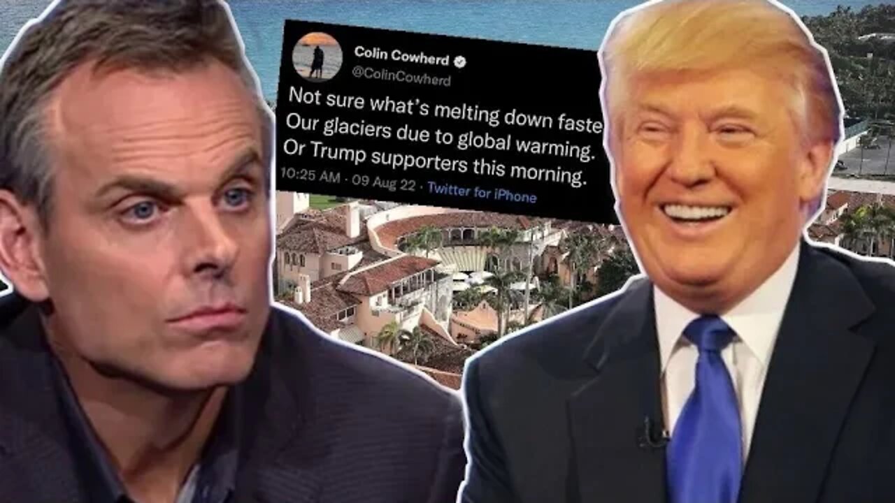 Colin Cowherd TRASHES Trump Supporters After FBI Raid at Mar-a-Lago