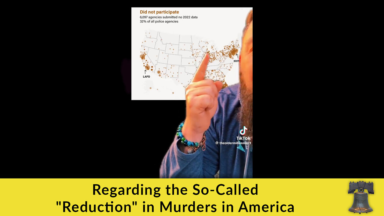 Regarding the So-Called "Reduction" in Murders in America