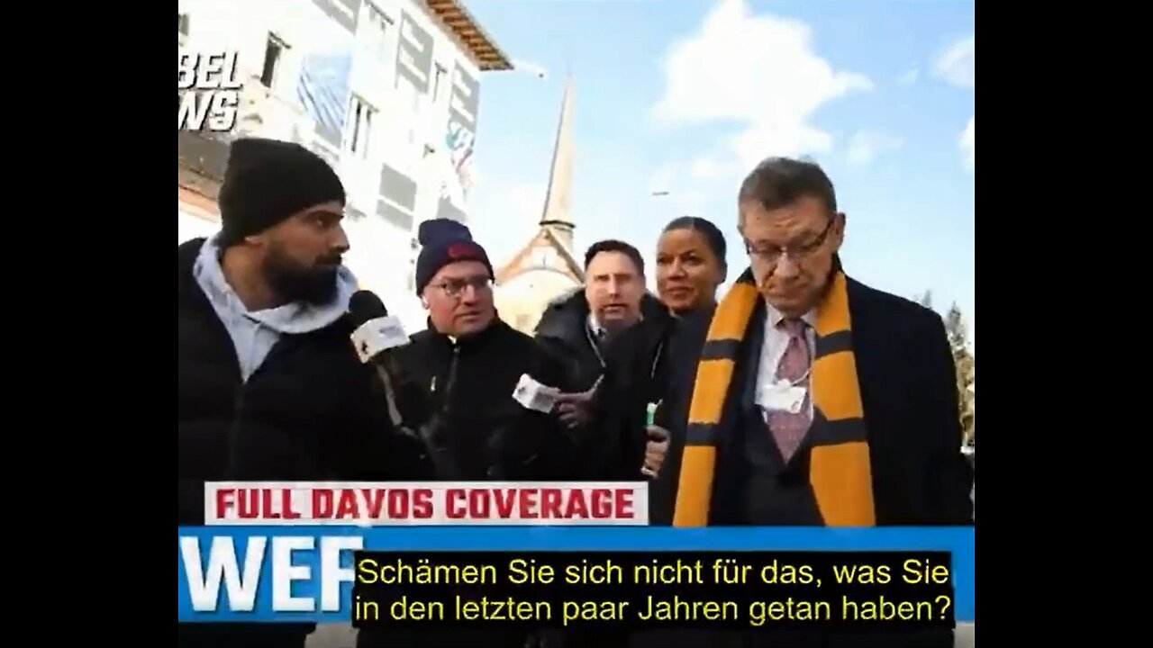WEF Davos 2023 - Pfizer CEO Albert Bourla: Der Spiessrutenlauf ¦ The Gauntlet Run