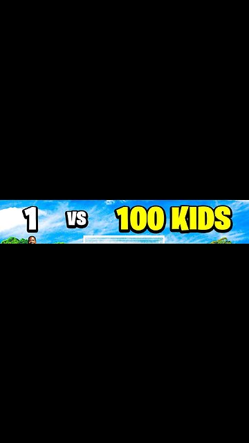 100 Kids vs 1 Pro