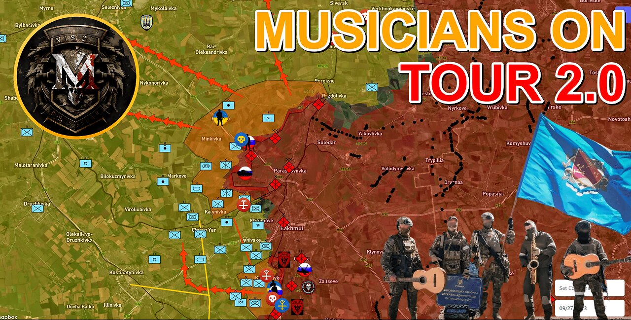 The Fall | Wagner Autumn Tour. Kupiansk Supply Collapse. Military Summary And Analysis For 2023.9.27