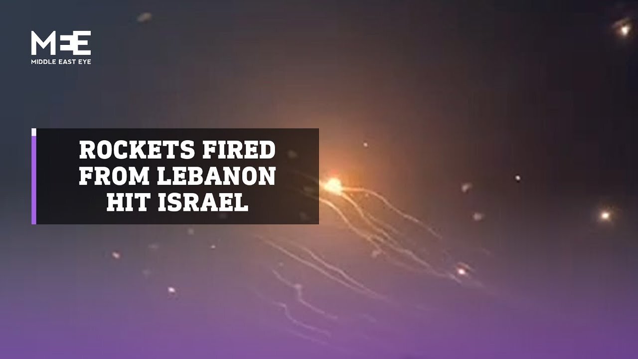 Massive rocket barrage fired from Lebanon hits northern Israel | NE