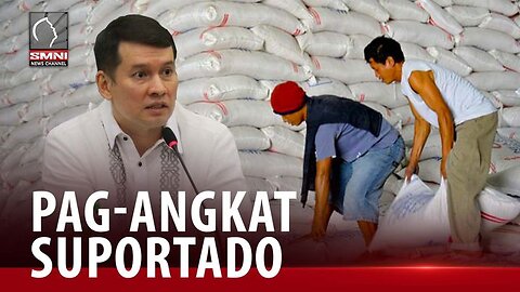 Pag-aangkat ng bigas kung kinakailangan, suportado ng chairman ng Committee on Agriculture and Food