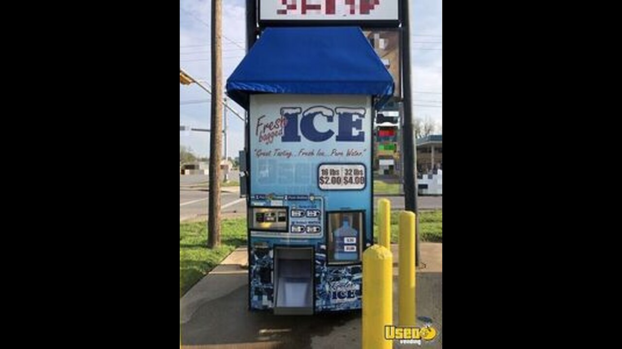 2019 Kooler Ice IM1000 Bagged Ice and Filtered Water Vending Machine For Sale in Texas