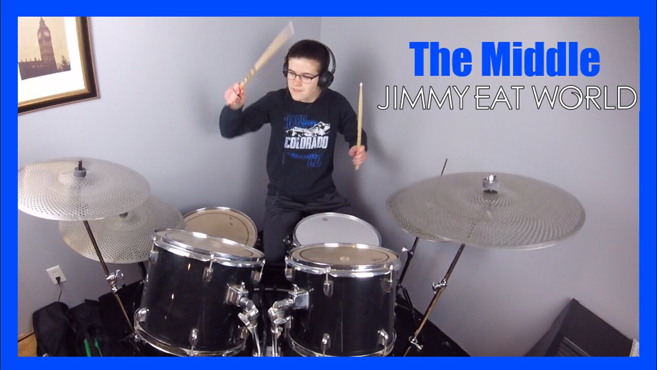 The Middle : Jimmy Eat World | Drum Cover - Artificial The Band