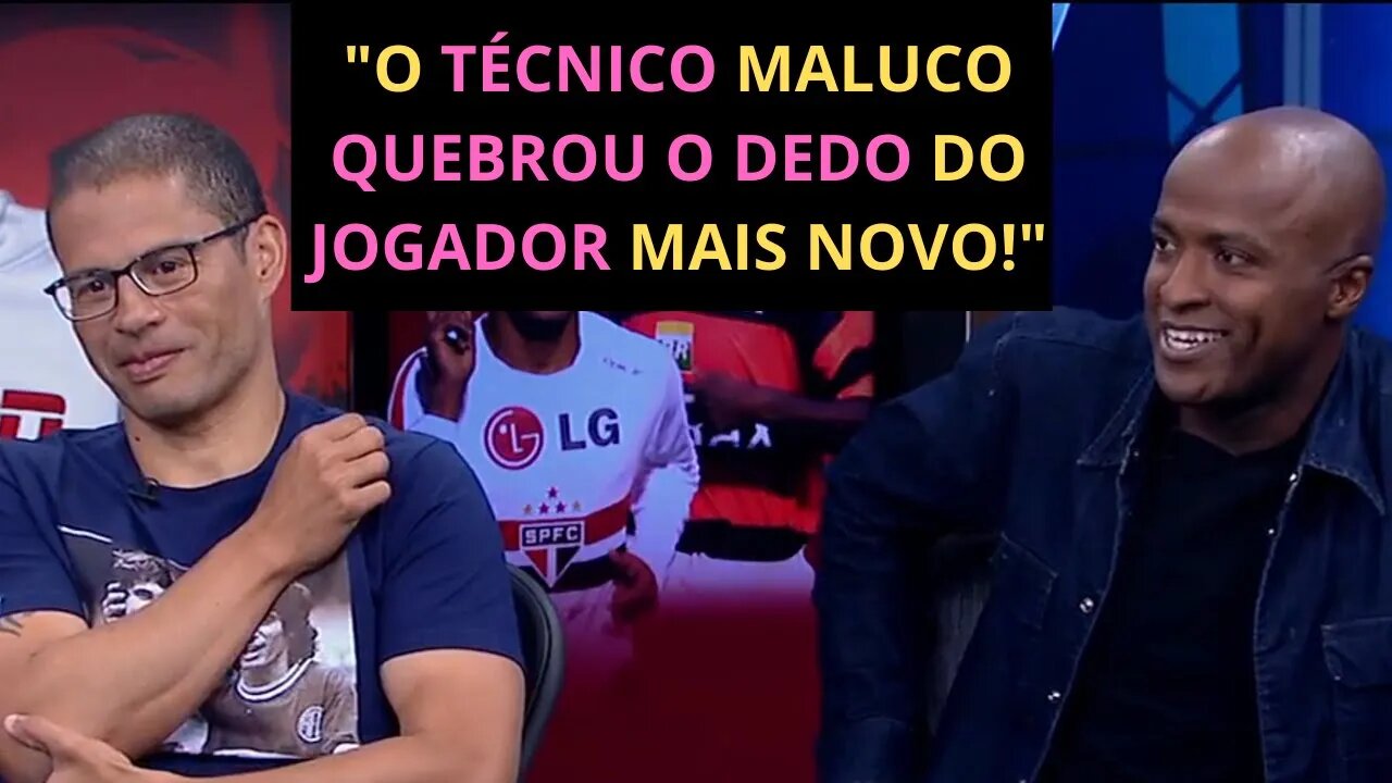 REINALDO FALA DO DIA QUE O TÉCNICO CHINÊS QUEBROU O DEDO DO JOGADOR