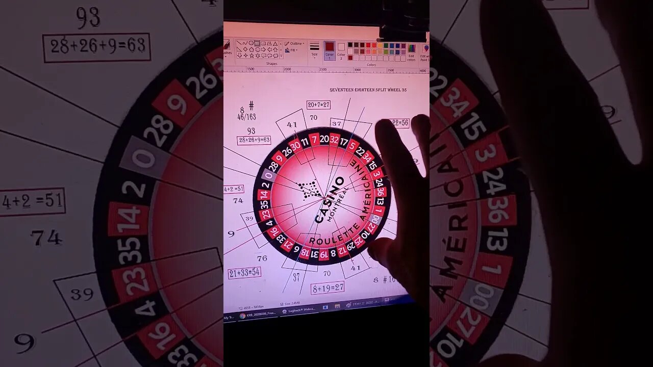 UNIVERSE WHEEL GEMETRICAL ROULETTE DOUBLE ZERO