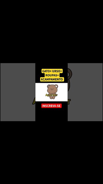 COMO DESENHAR GATO+URSO+ROUPAS+ACAMPAMENTO #shorts #bonecadepapel #paperdolls